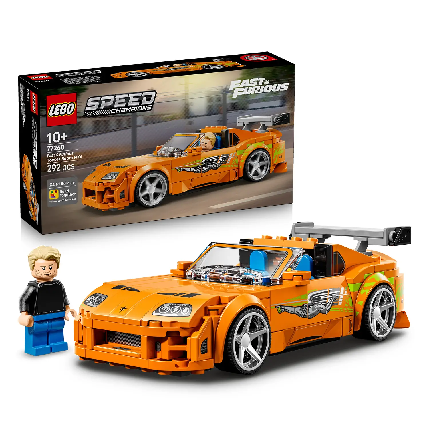 LEGO Speed Champions The Fast And The Furious Toyota Supra Mk4 77260 - lego