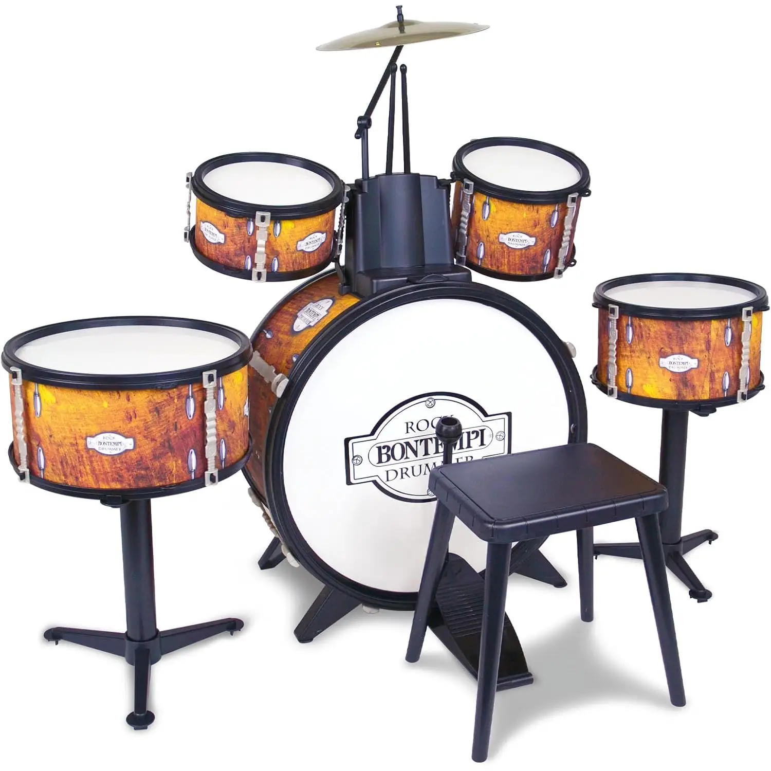 Batteria Con 6 Elementi – Ideale per Giovani Musicisti - musicali