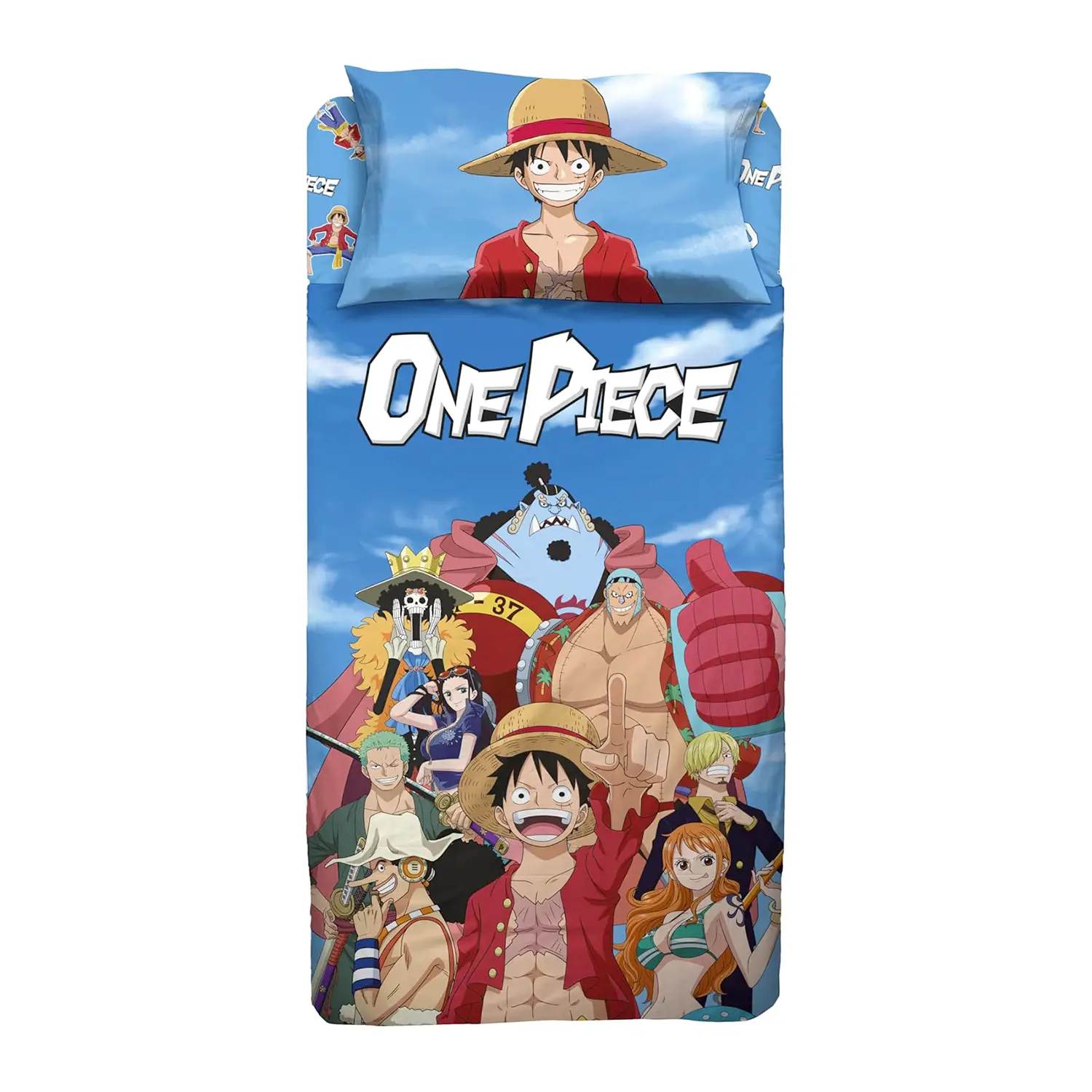 Completo Letto 1 Piazza One Piece - biancheria casa