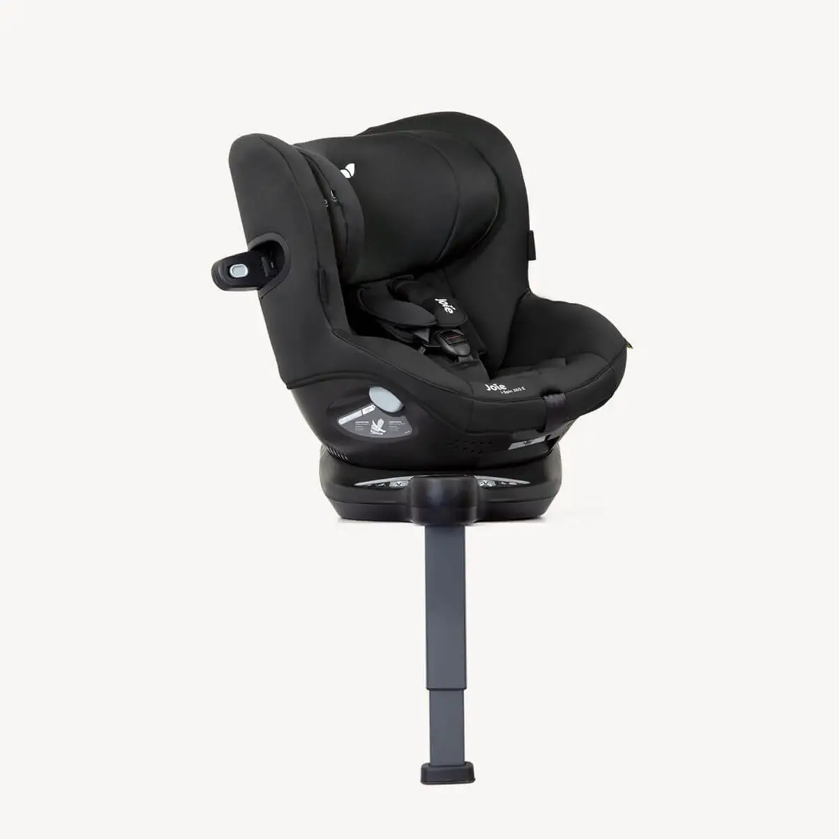 Seggiolino Auto Joie Rotativo I-Size 360 E Coal 60-105 cm - bambini 61-150 cm (4m-12 anni)