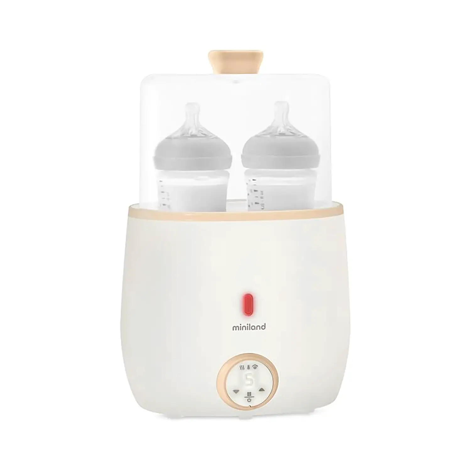 Warmy Twin – Scaldabiberon e Sterilizzatore Doppio Multifunzione - Sicurezza e igiene