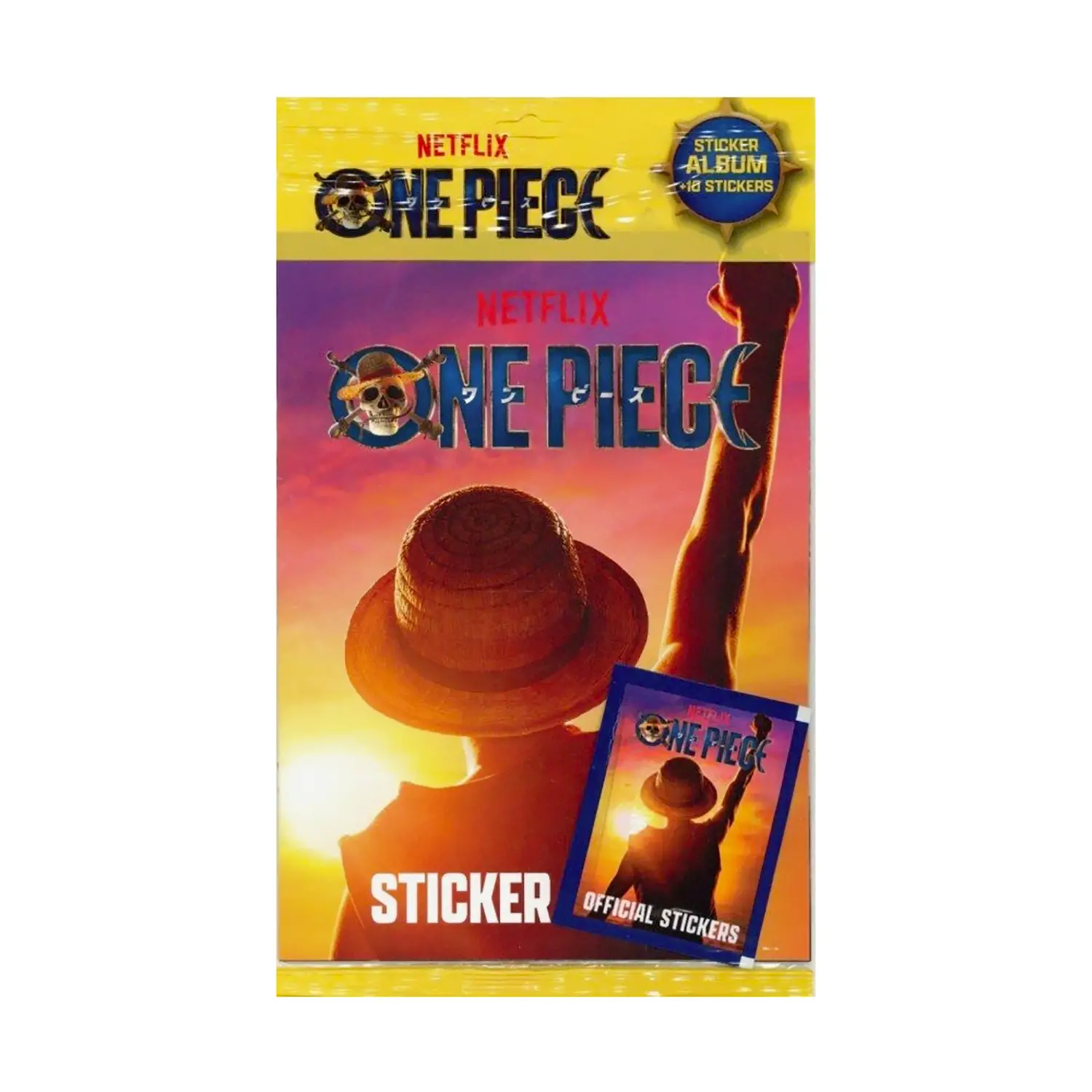 One Piece Album + 2 Bustine Di Figurine - action figures ed accessori