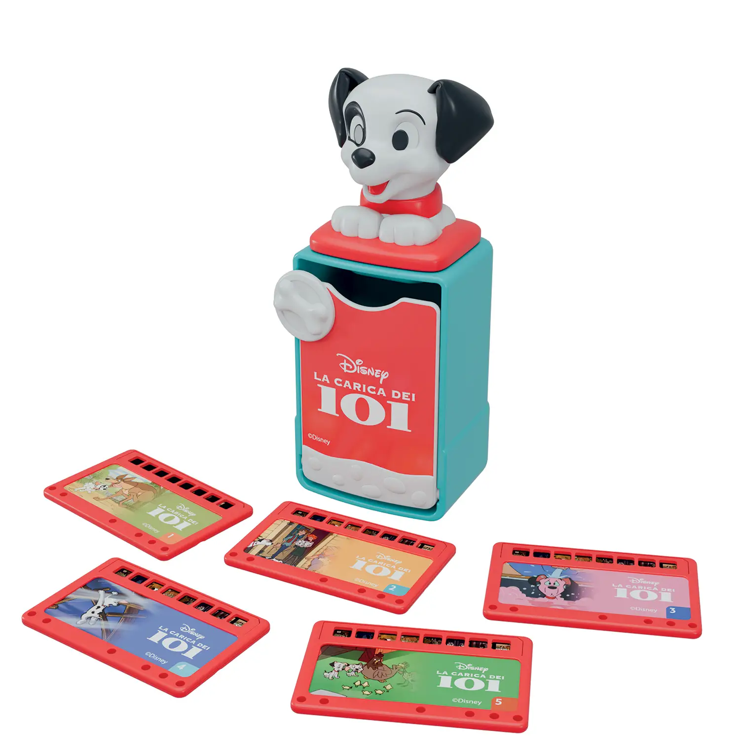 Clementoni Cartuccia Proiettore La Carica Dei 101 Gioco da Tavolo Educativo - giochi elettronici