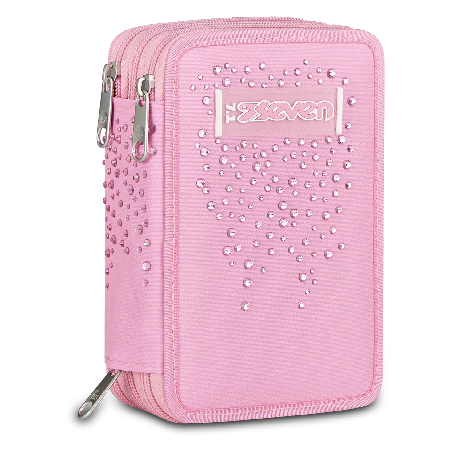 Astuccio Seven 3 Zip Glitzycute Completo 45 Pezzi Variante 429 - astucci colori