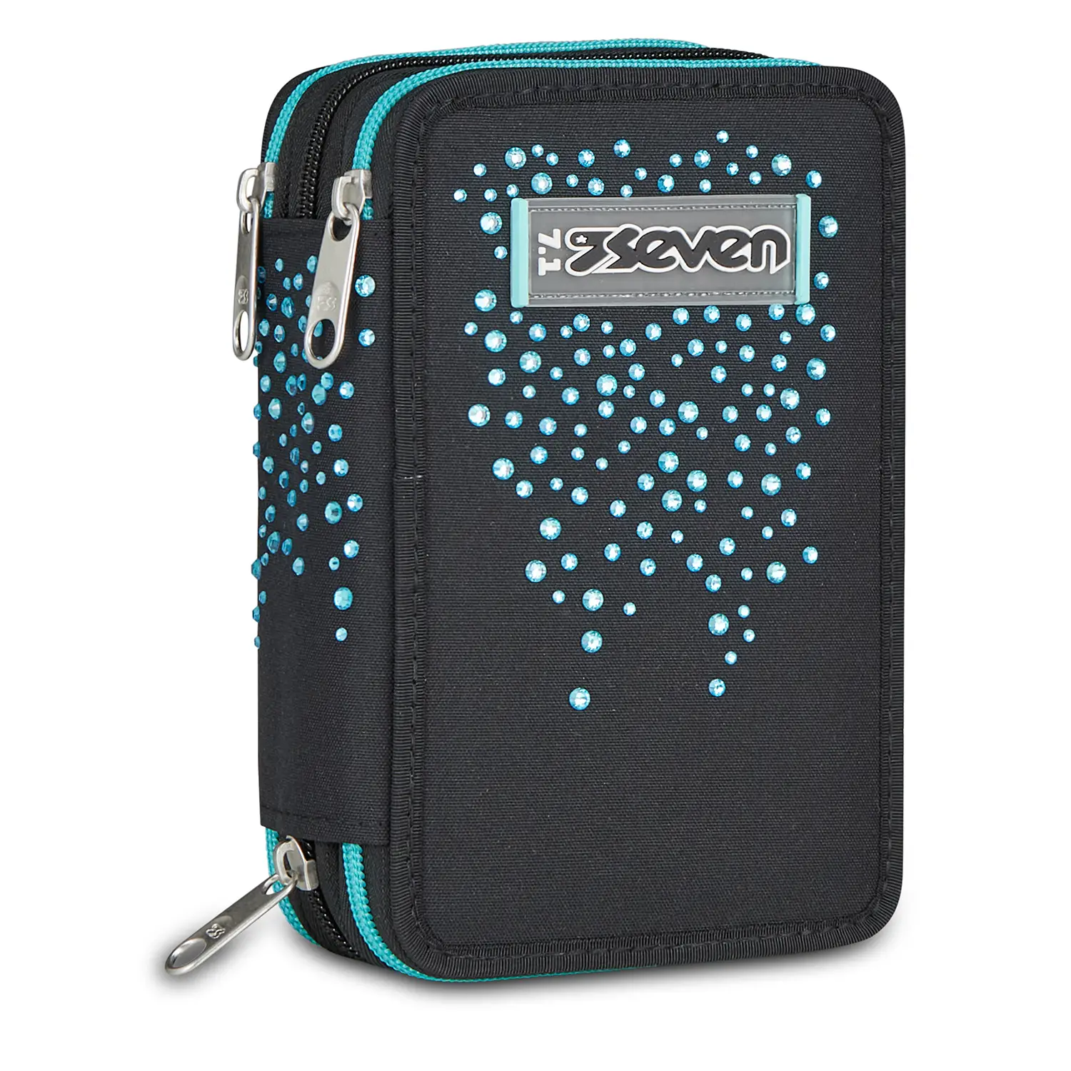 Astuccio Seven 3 Zip Glitzycute Completo 45 Pezzi Variante 897 - astucci colori