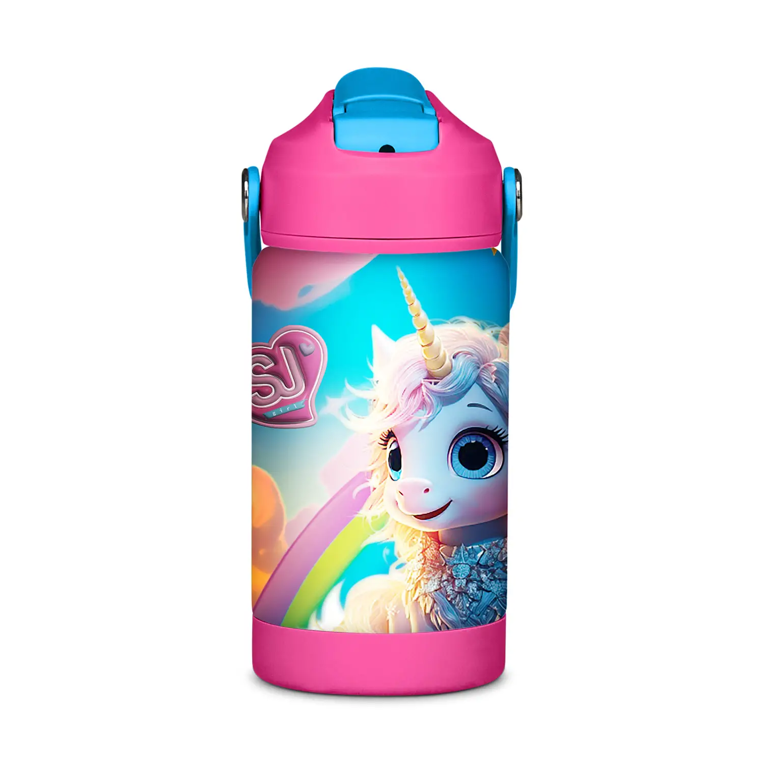 Borraccia SJ Gang Unicorno 350 ml Termica Acciaio Inox - borracce