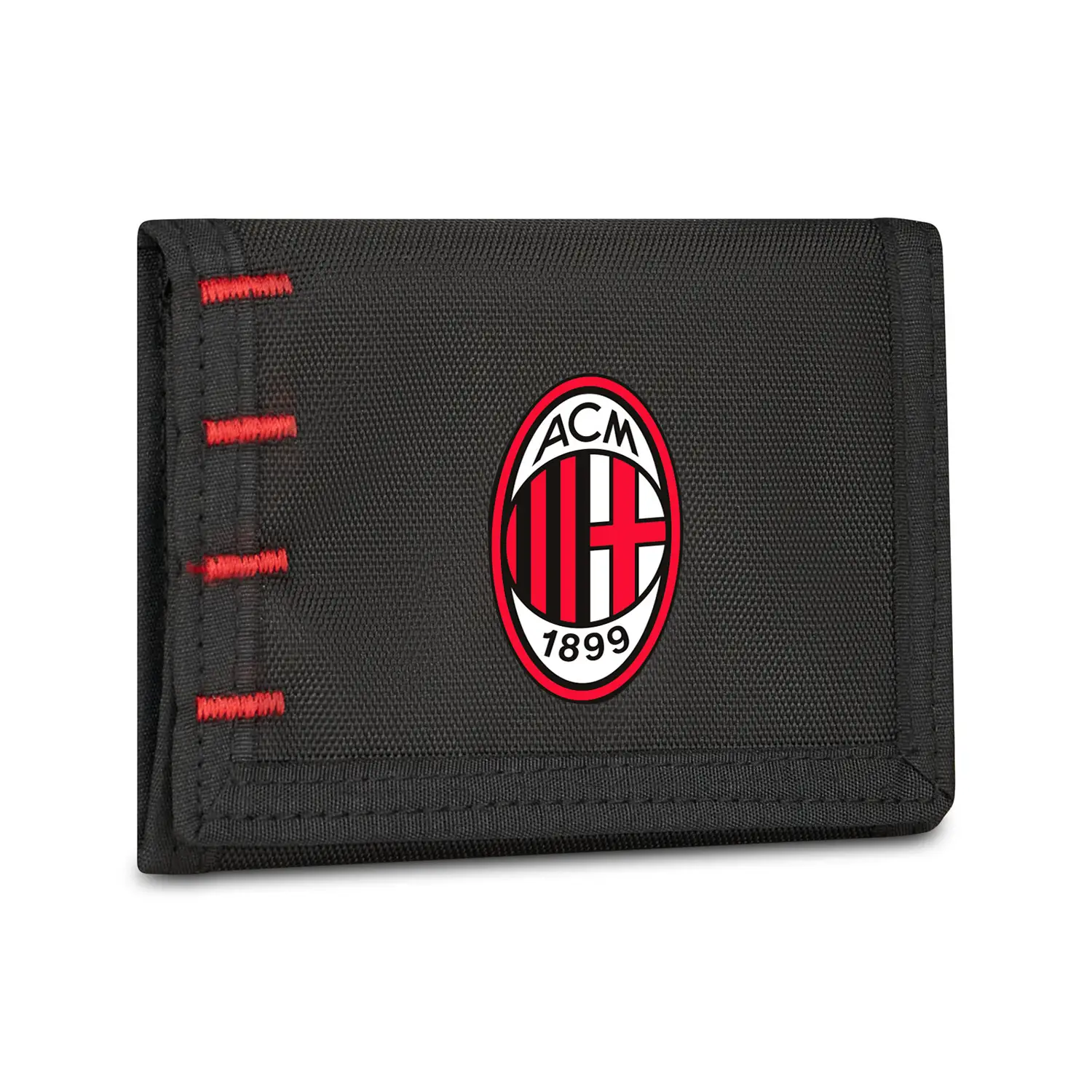 Portafoglio Milan Seven Rossoneri Connection con Velcro e Zip - valige e borse da viaggio