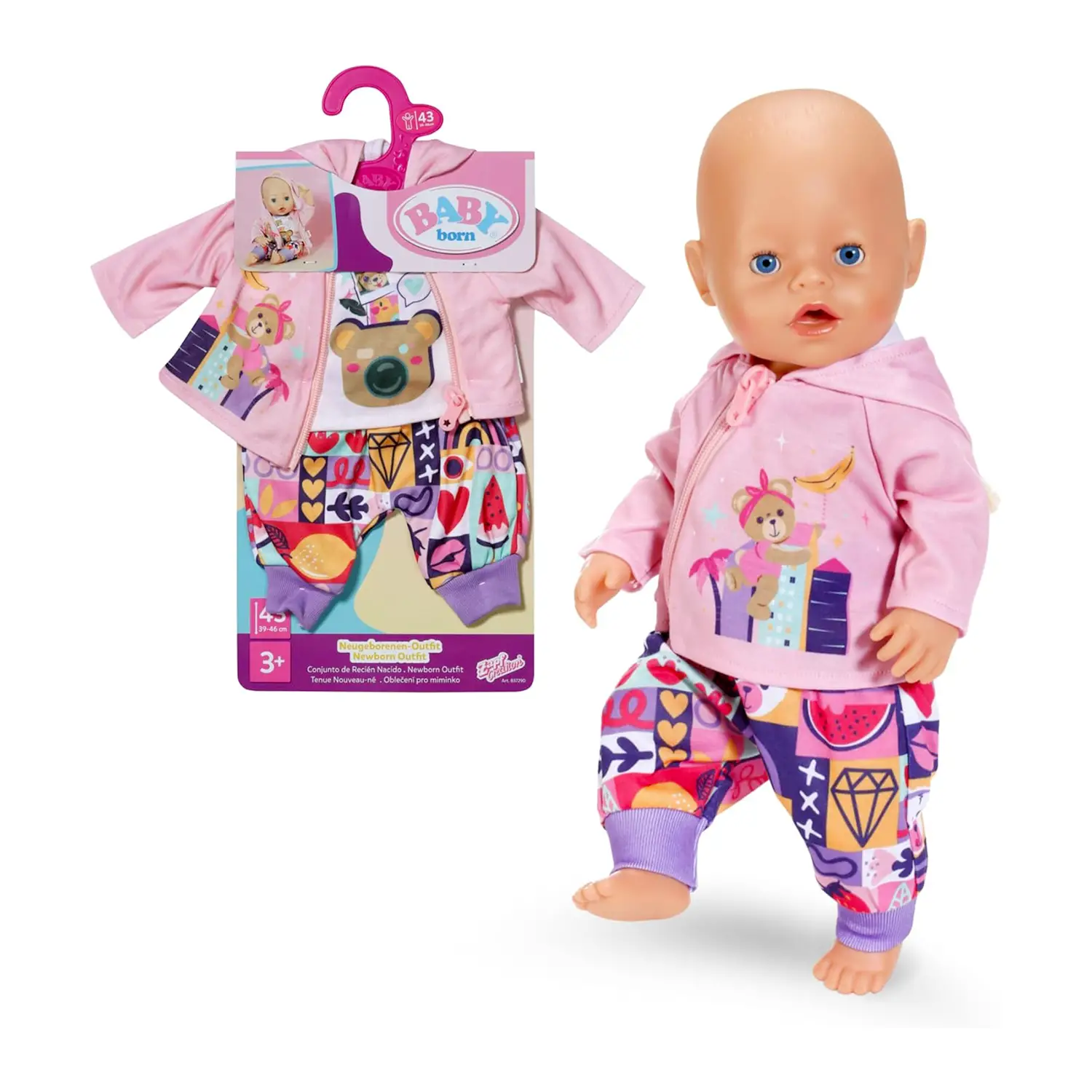 Baby Born Completo Neonato 43 cm - Bambole e accessori