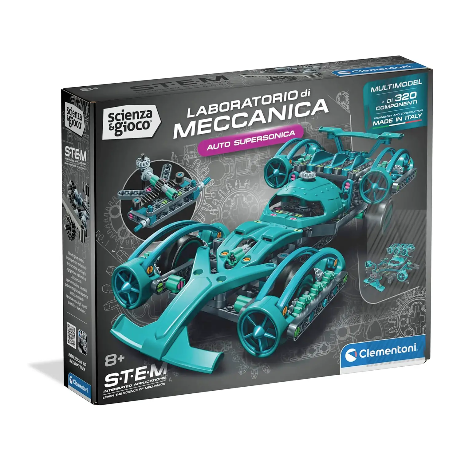 Scienza & Gioco Laboratorio Di Meccanica Auto Supersonica - creatività