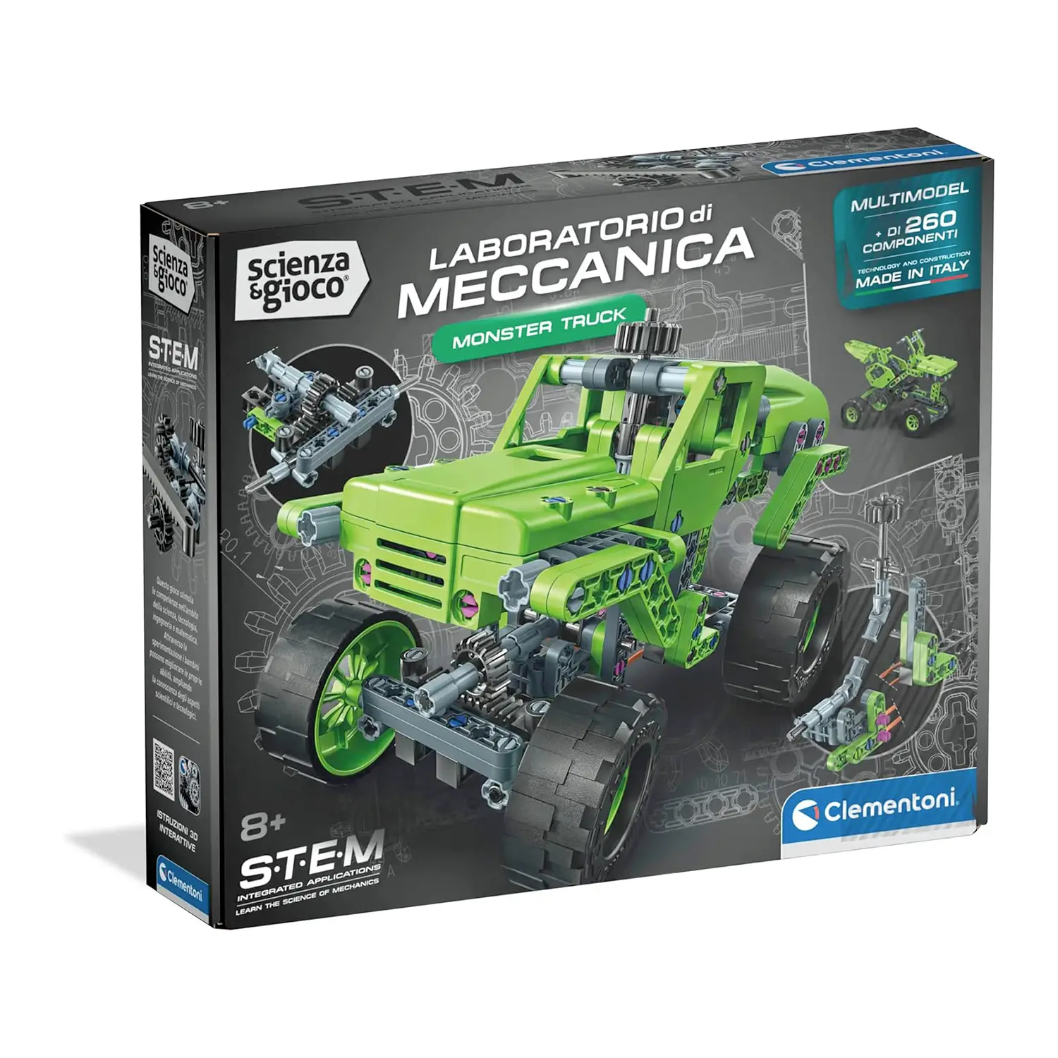 Scienza & Gioco Laboratorio Di Meccanica Monster Truck - creatività