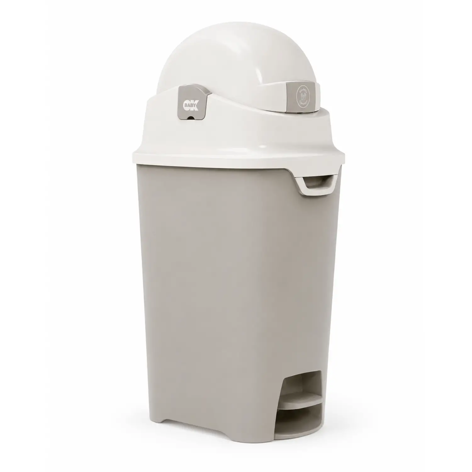 Mangia Pannolini OkBaby The One Deluxe Grigio - Zona cambio e bagno