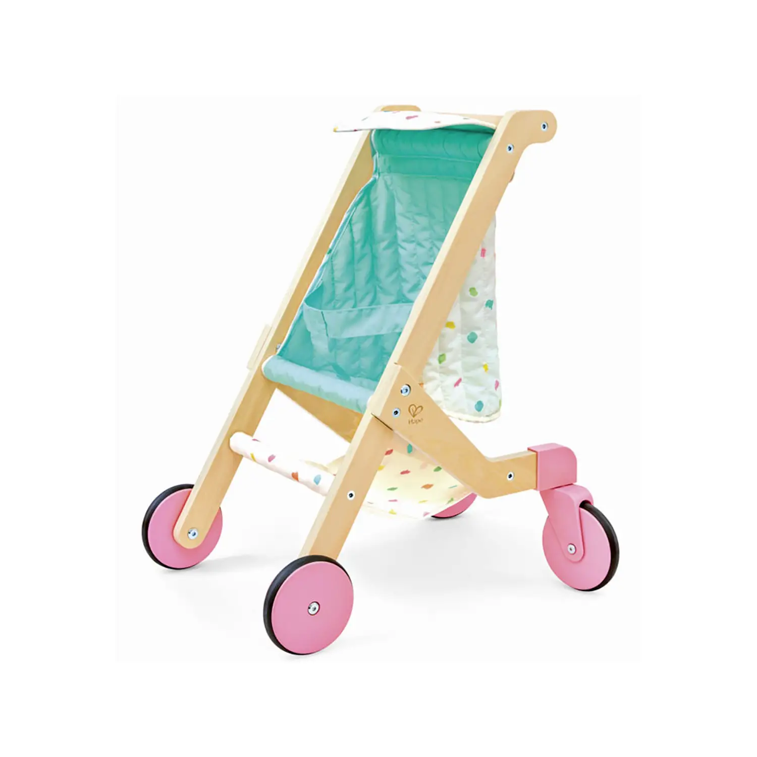 Passeggino Per Bambole In Legno Dolci Passeggiate Hape - Primi giochi