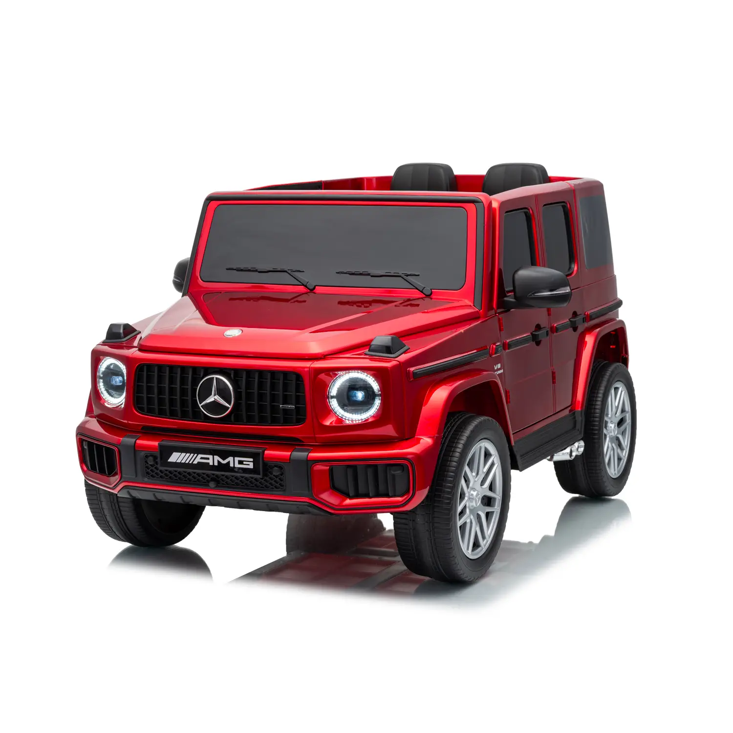 Auto Elettrica Mercedes AMG G63 per Bambini 12V, Rossa - auto