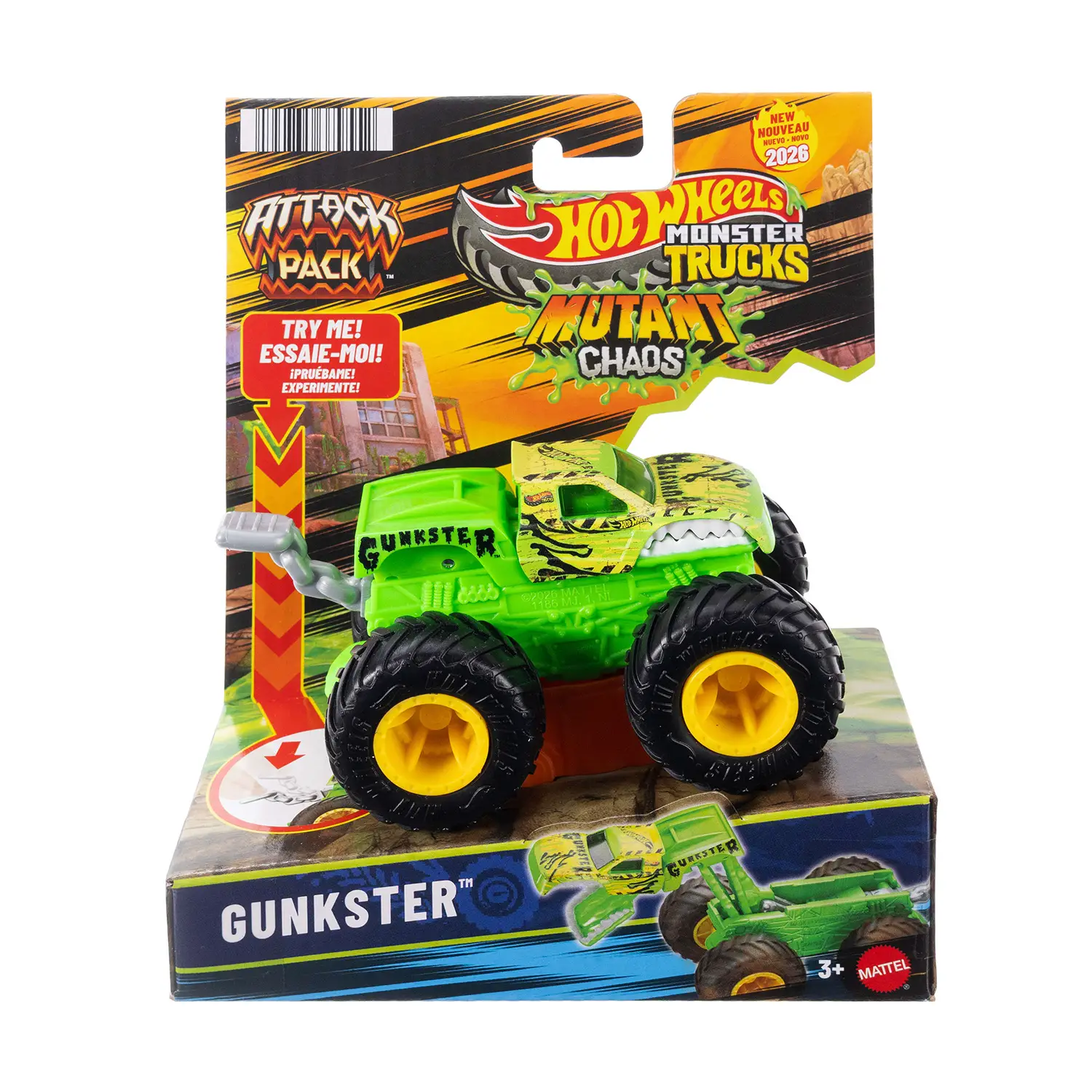 Hot Wheels Monster Trucks Attack Trophy Truck JML01 - modellini