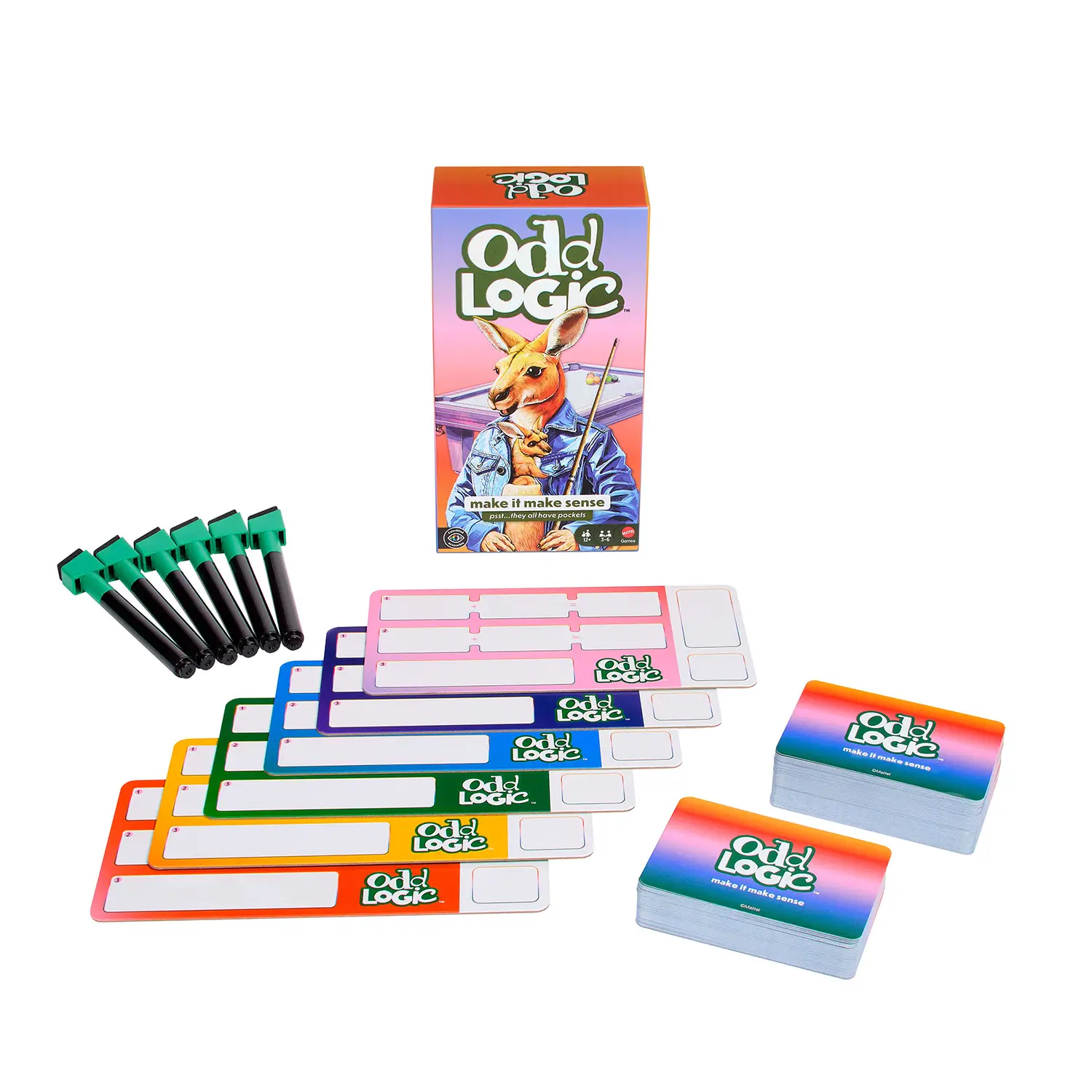 Mattel Games Odd Logic Party Game JVW92 - giochi di società