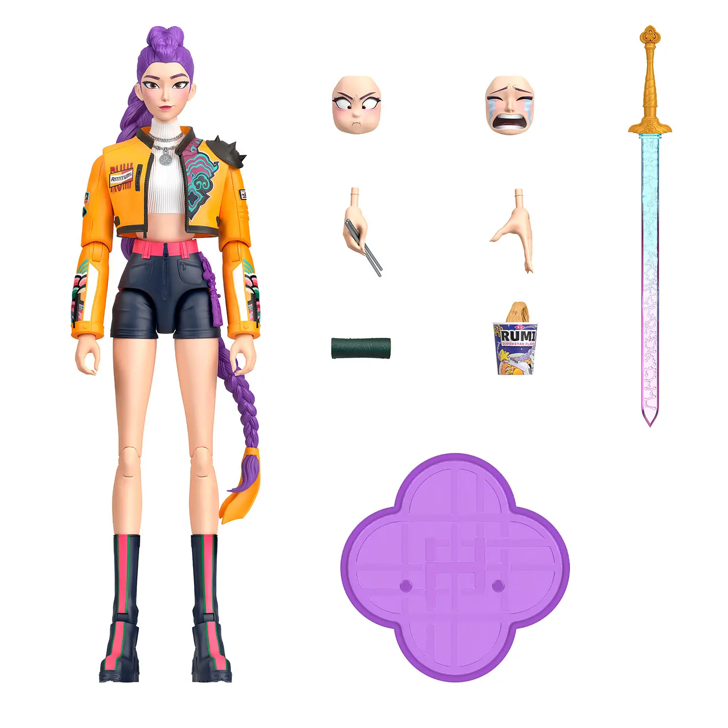 Mattel KPop Demon Hunters HUNTRIX Rumi JRY30 - collezionabili bambina