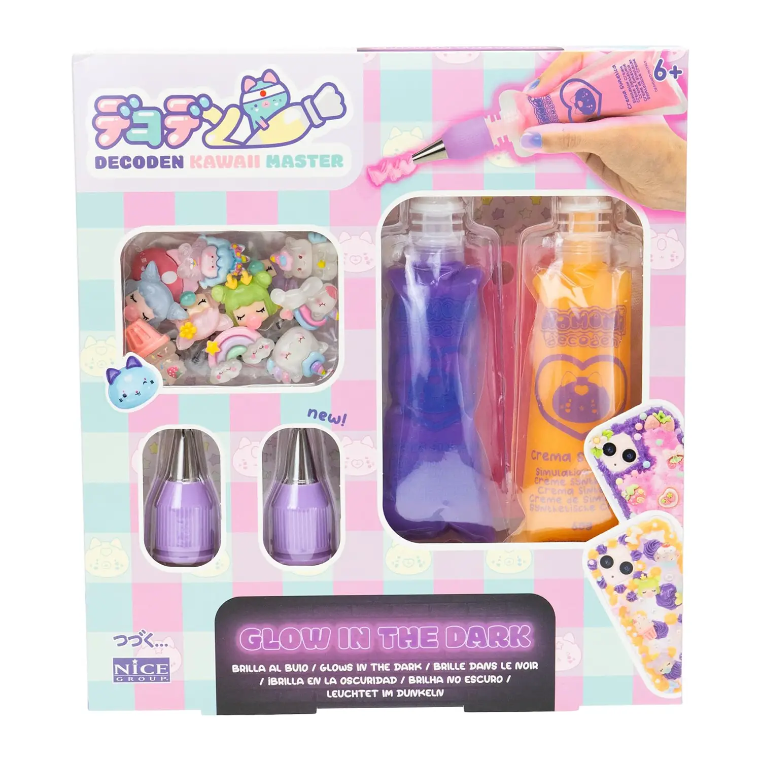 Momomi Decoden - Glow In The Dark Kit - creatività