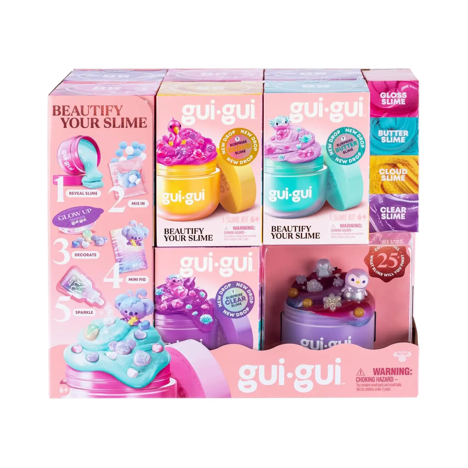 Gui Gui Singolo Slime Beauty Profumato con Sorpresa - creatività
