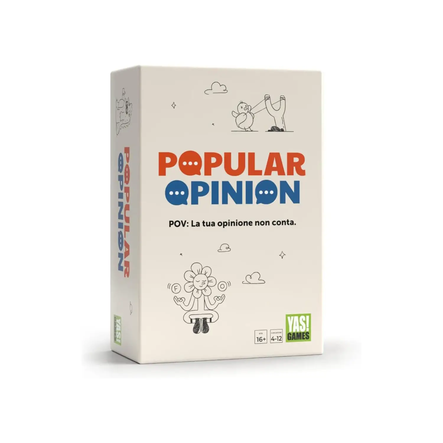 Popular Opinion Gioco da Tavolo Italiano 4-12 Giocatori - giochi di società