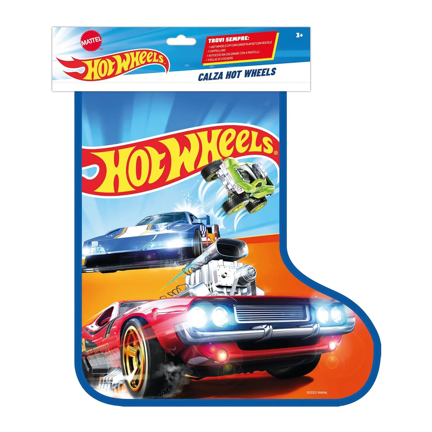 Calza Befana Hot Wheels - Calze epifania