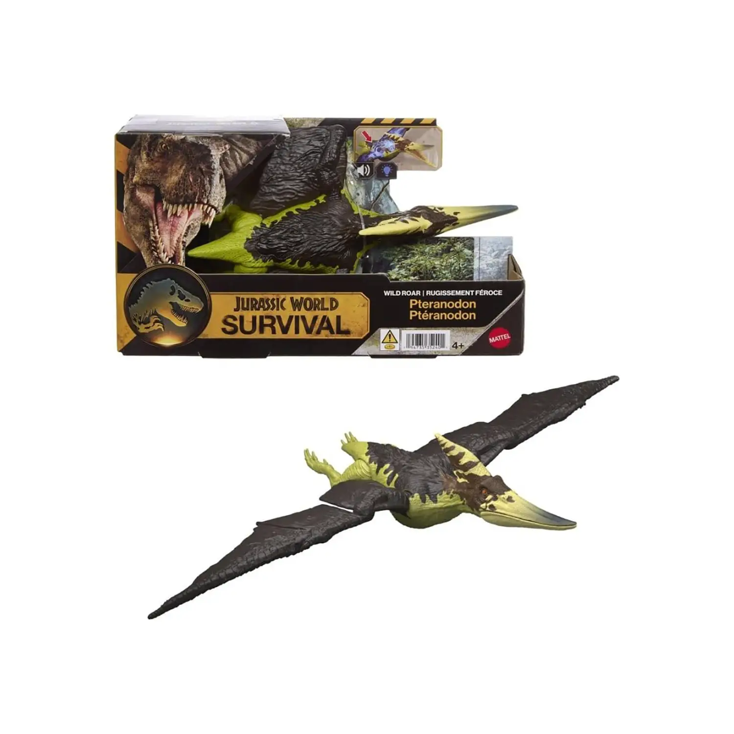 Jurassic World Survival Ruggito Selvaggio Pteranodon JKL78 - action figures ed accessori