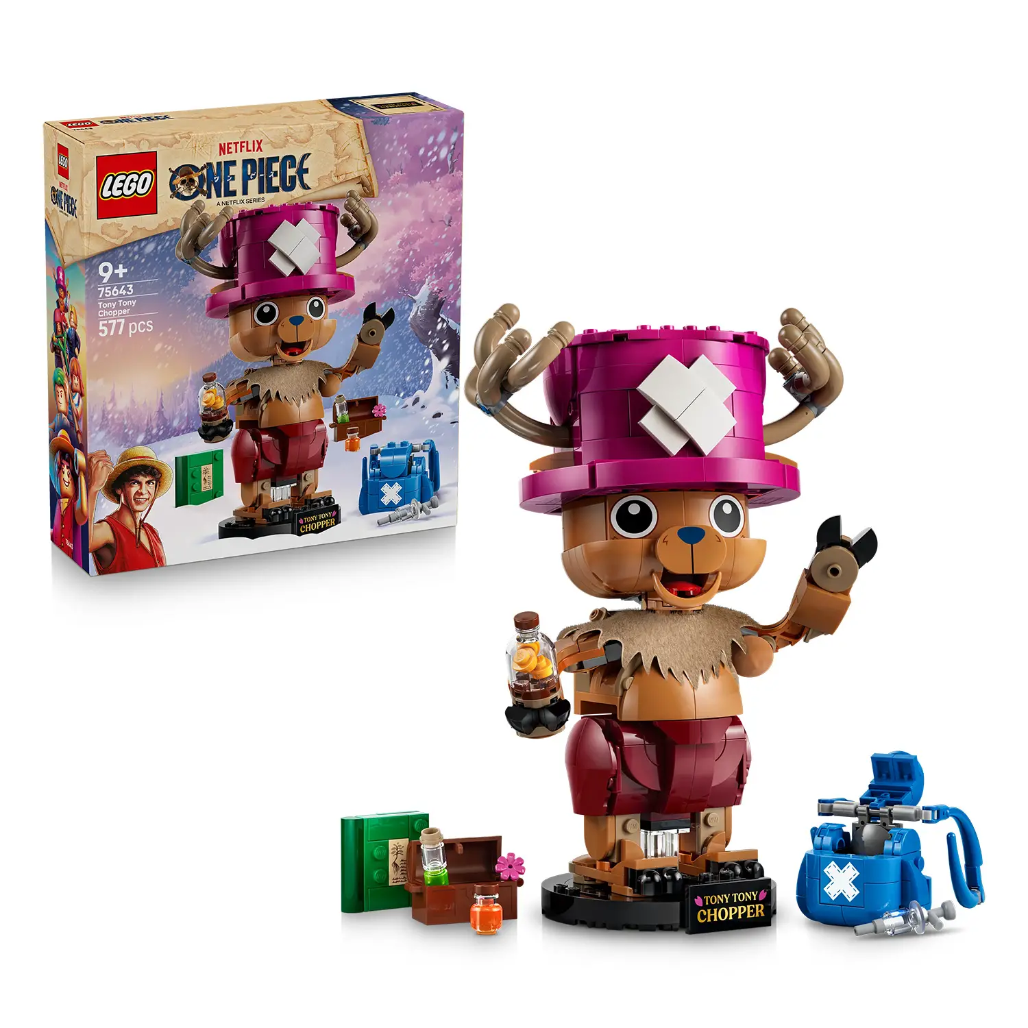 LEGO ONE PIECE TonyTony Chopper 75643 - 577 Pezzi - lego