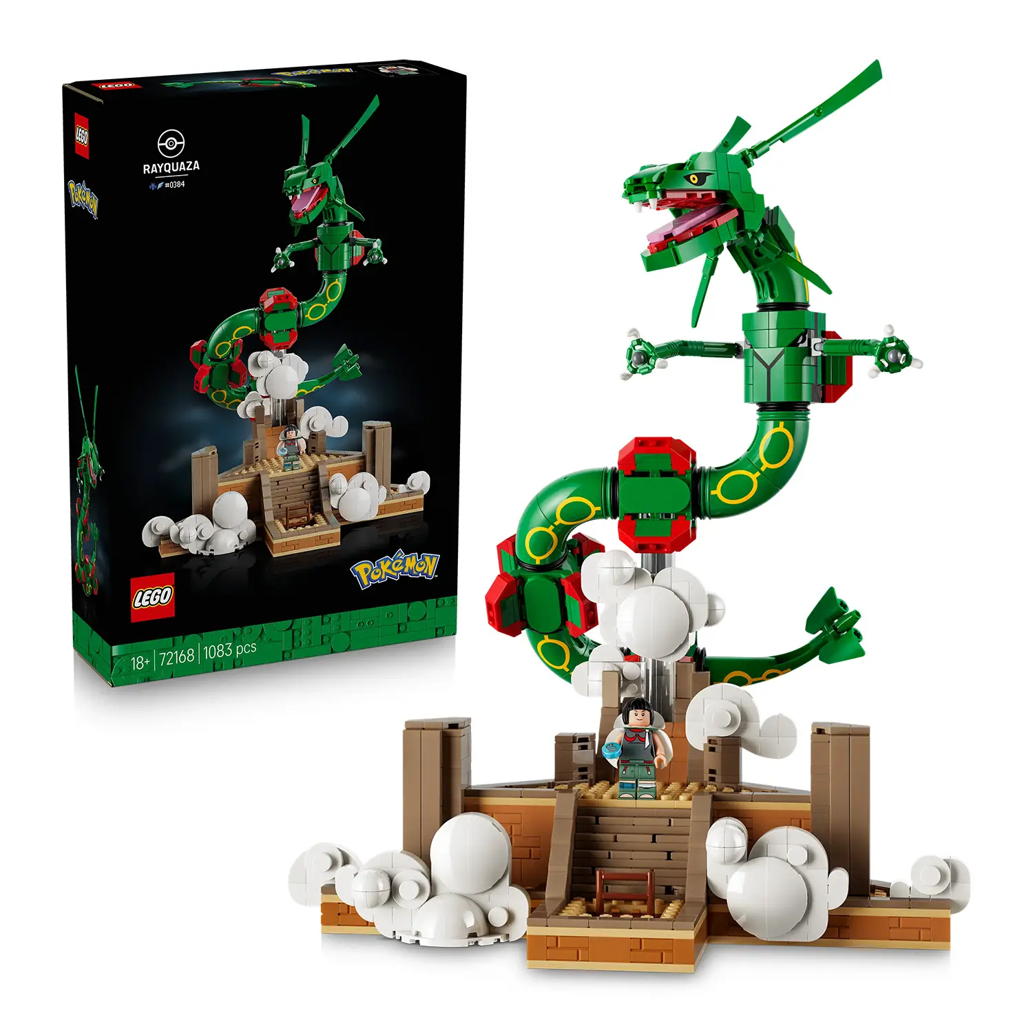 LEGO Pokémon Rayquaza 72168 - 1083 Pezzi - lego