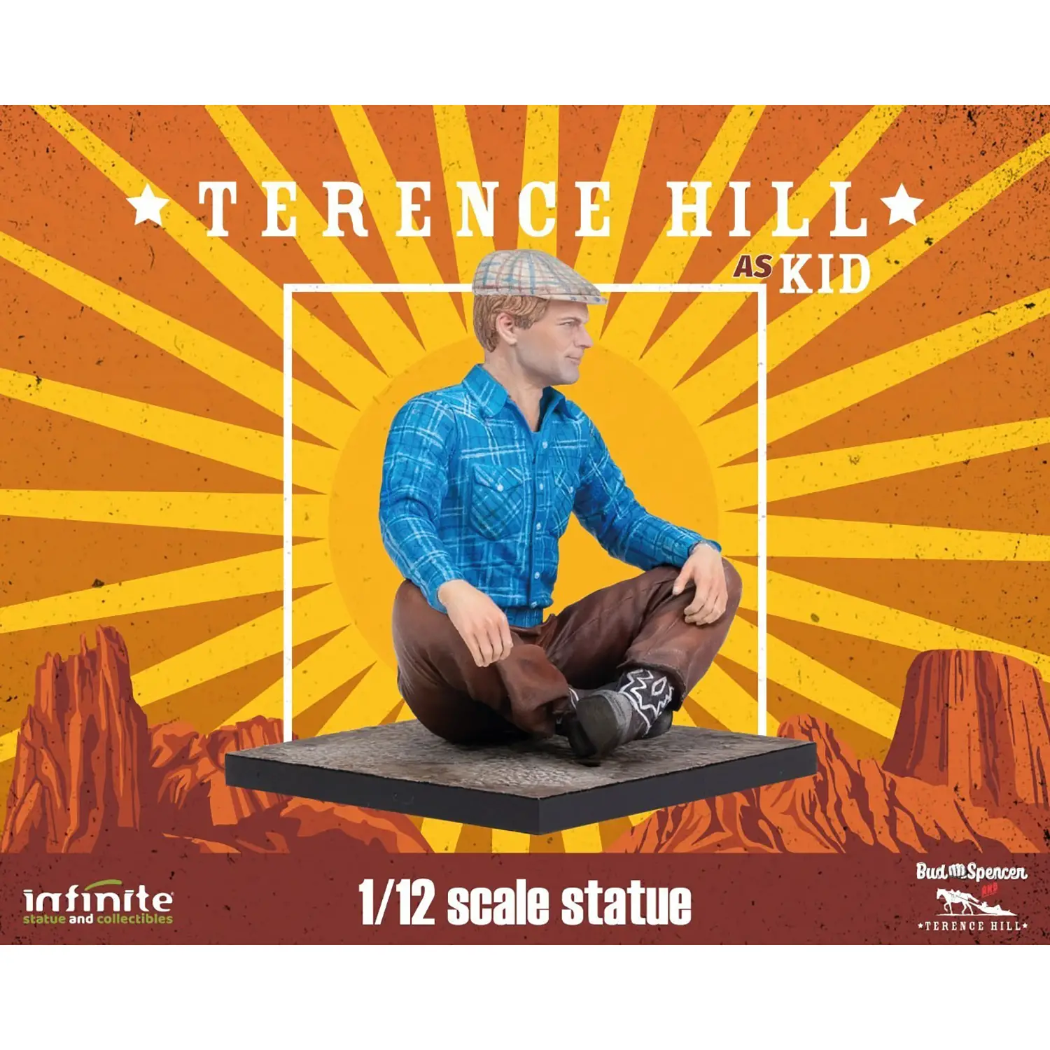 Terence Hill As Kid Statue Scala 1:12 - action figures ed accessori