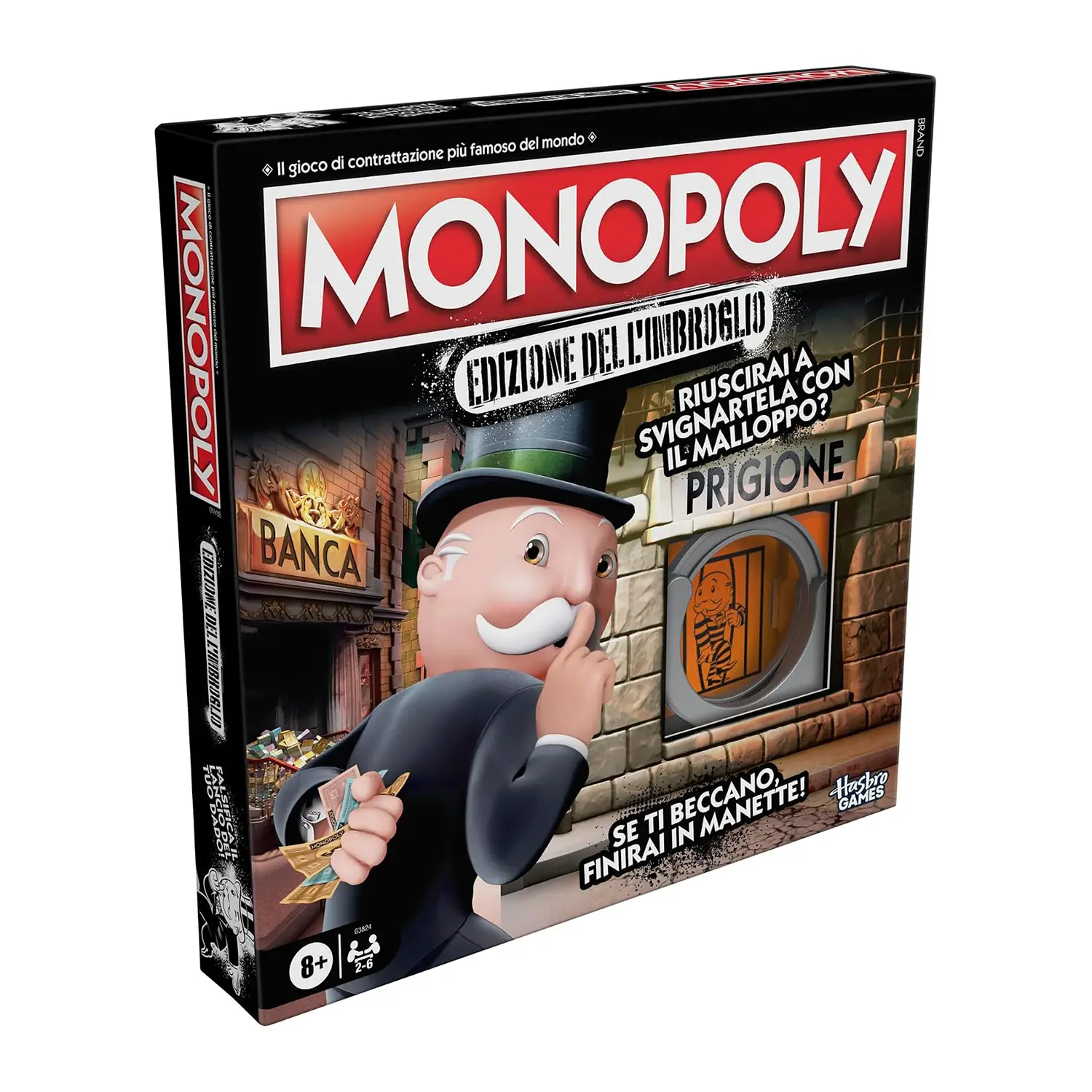 Monopoly Edizione dell'Imbroglio Hasbro - Gioco da Tavolo - Giochi di società