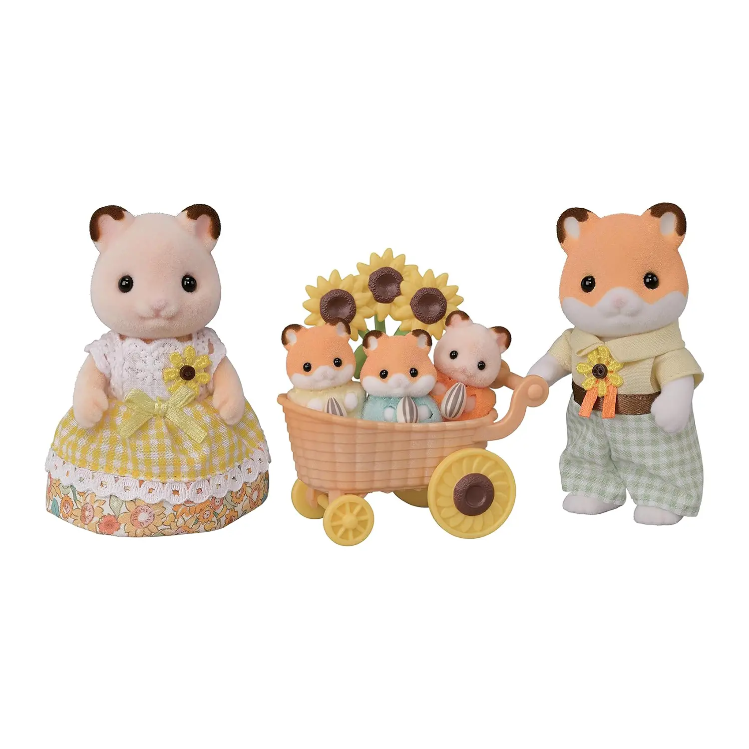Sylvanian Families Famiglia Criceto - collezionabili bambina