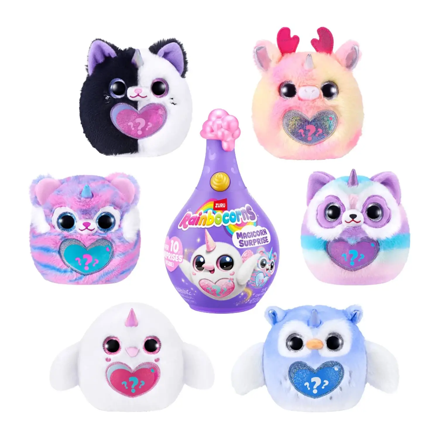 Rainbocorns Small Magicorn S1 Peluche a Sorpresa - collezionabili bambina