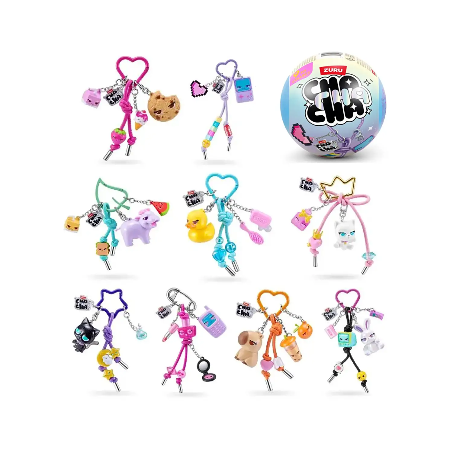 ChaChaCha Charms Portachiavi a Sorpresa - collezionabili bambina
