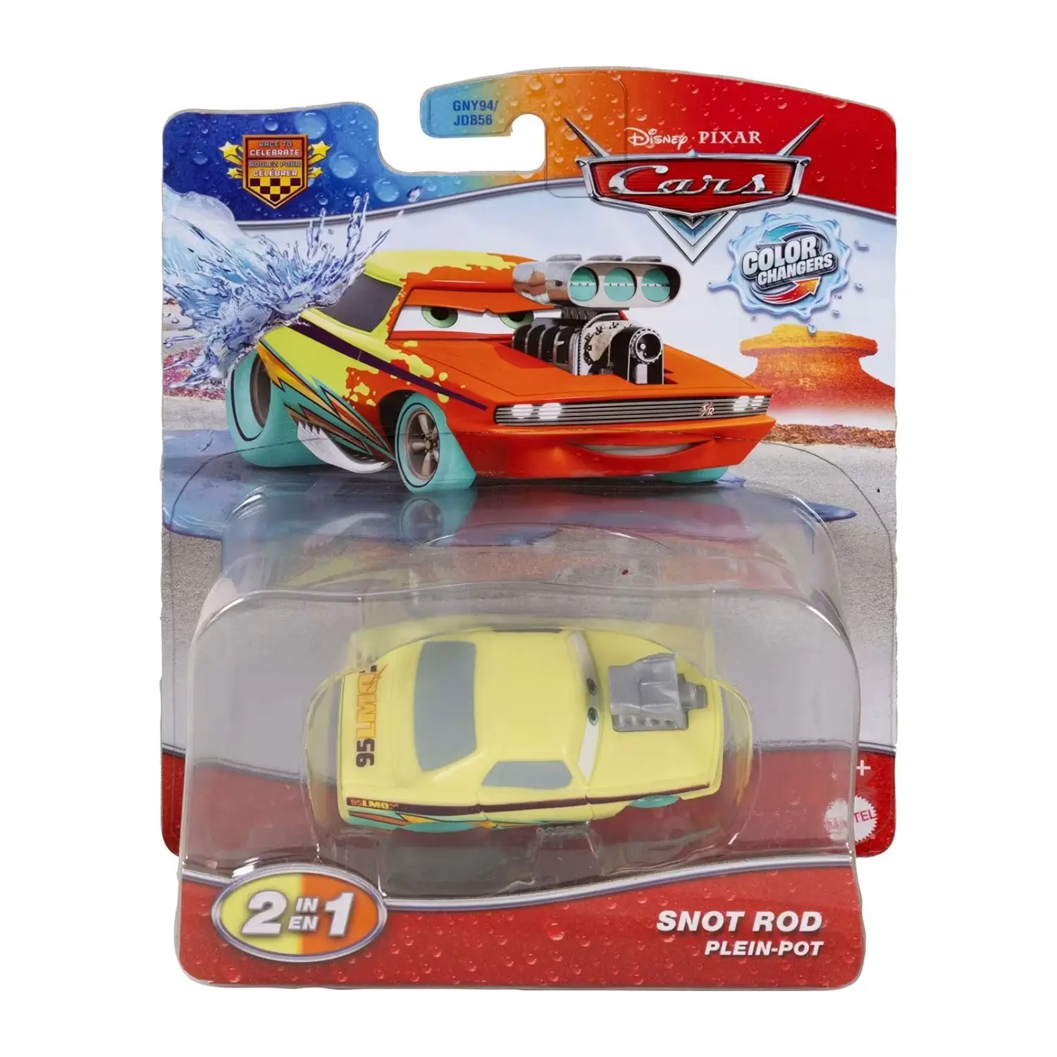 Cars Cambia Colore Snot Rod JHD91 - modellini