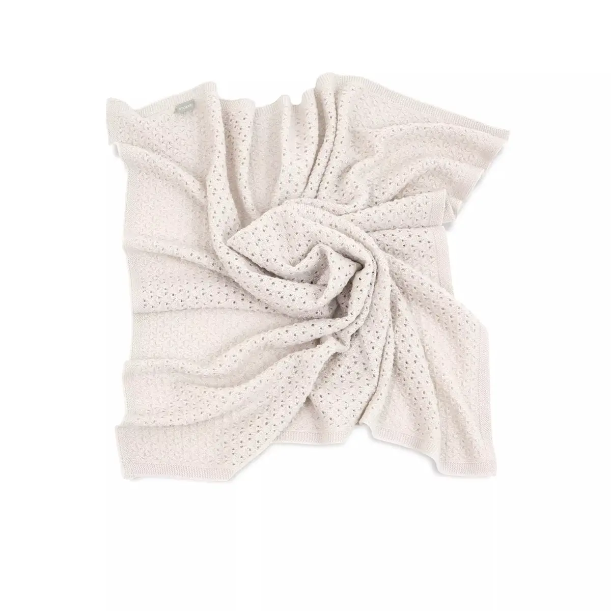 Stokke coperta in Lana Merino 80x80 Birch Beige - lenzuolini