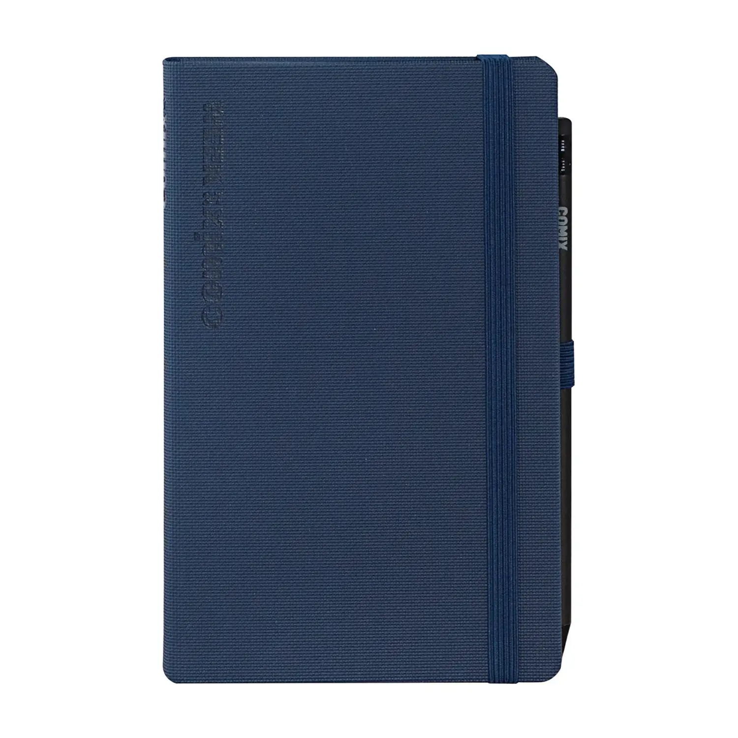 Agenda Comix 2027 Settimanale Large Orizzontale Blu Texture 12 Mesi - agende