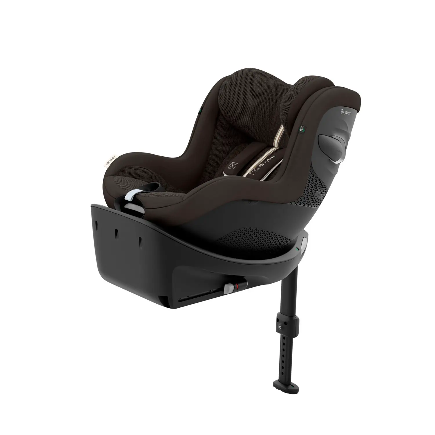 Cybex Seggiolino Auto Sirona Gi I-size Plus Chocolate Brown Con Base 61-105cm - bambini 40-105 cm (0-4 anni)