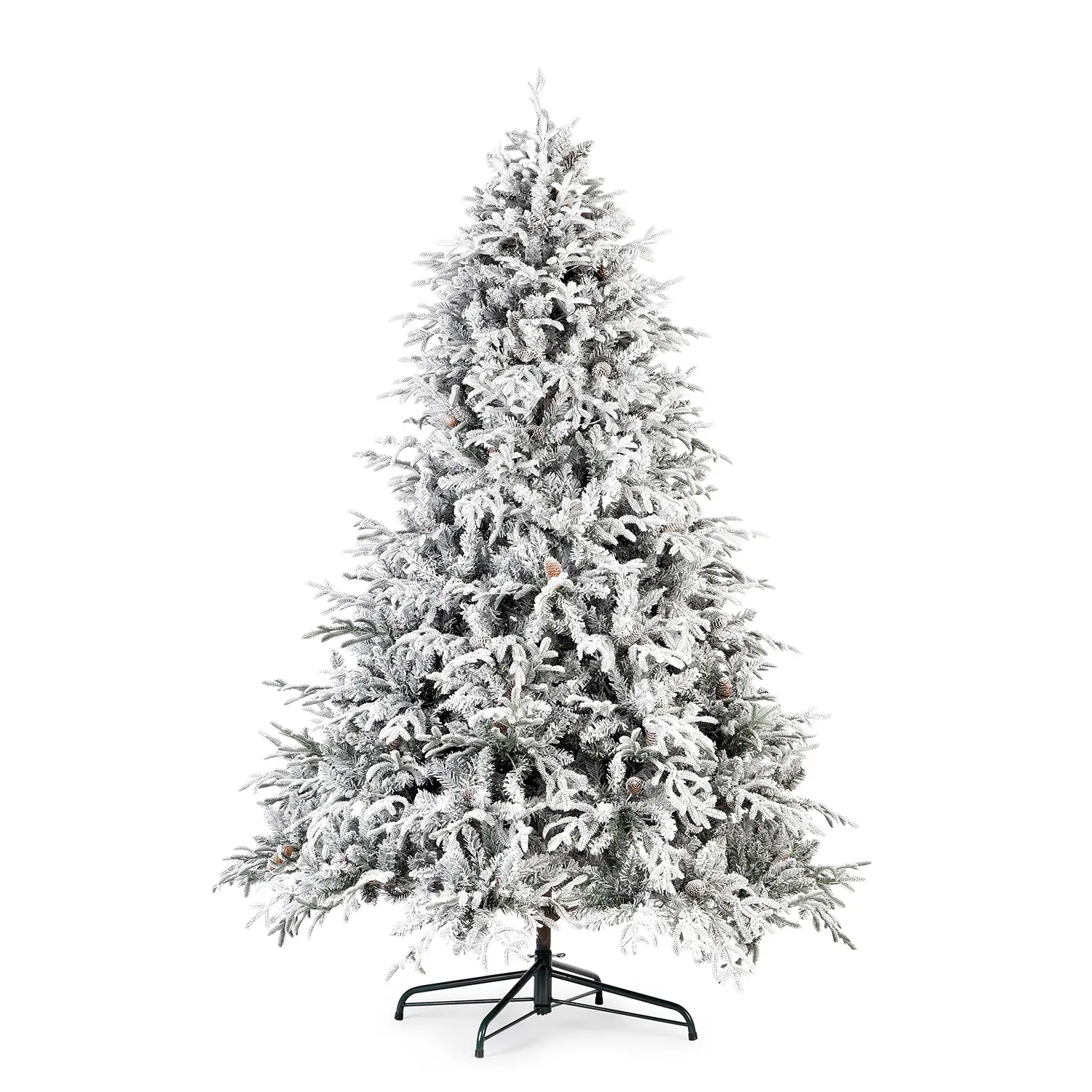 Albero di Natale Loyal Innevato 210 cm con 3964 Rami - alberi
