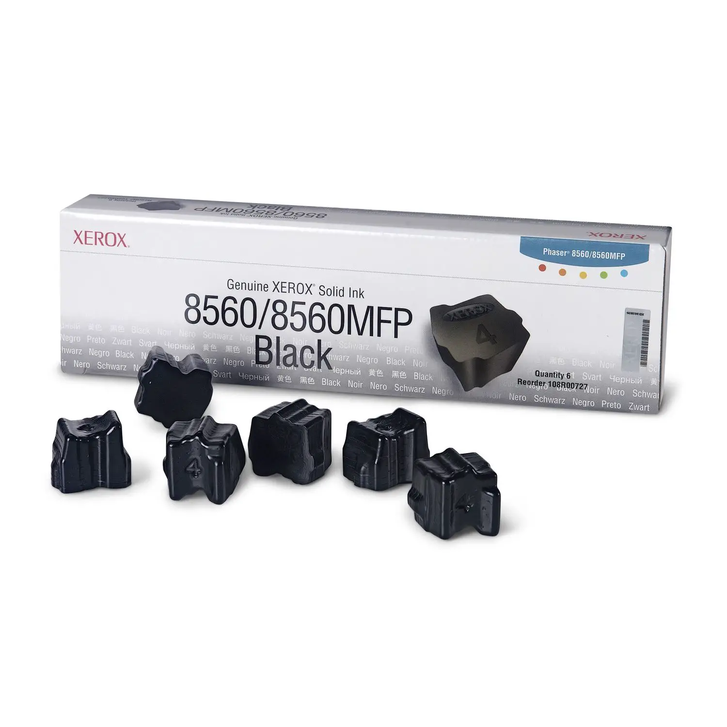 XEROX CF.6 STICK S. INK PHASER 8560 NERO - Consumabili