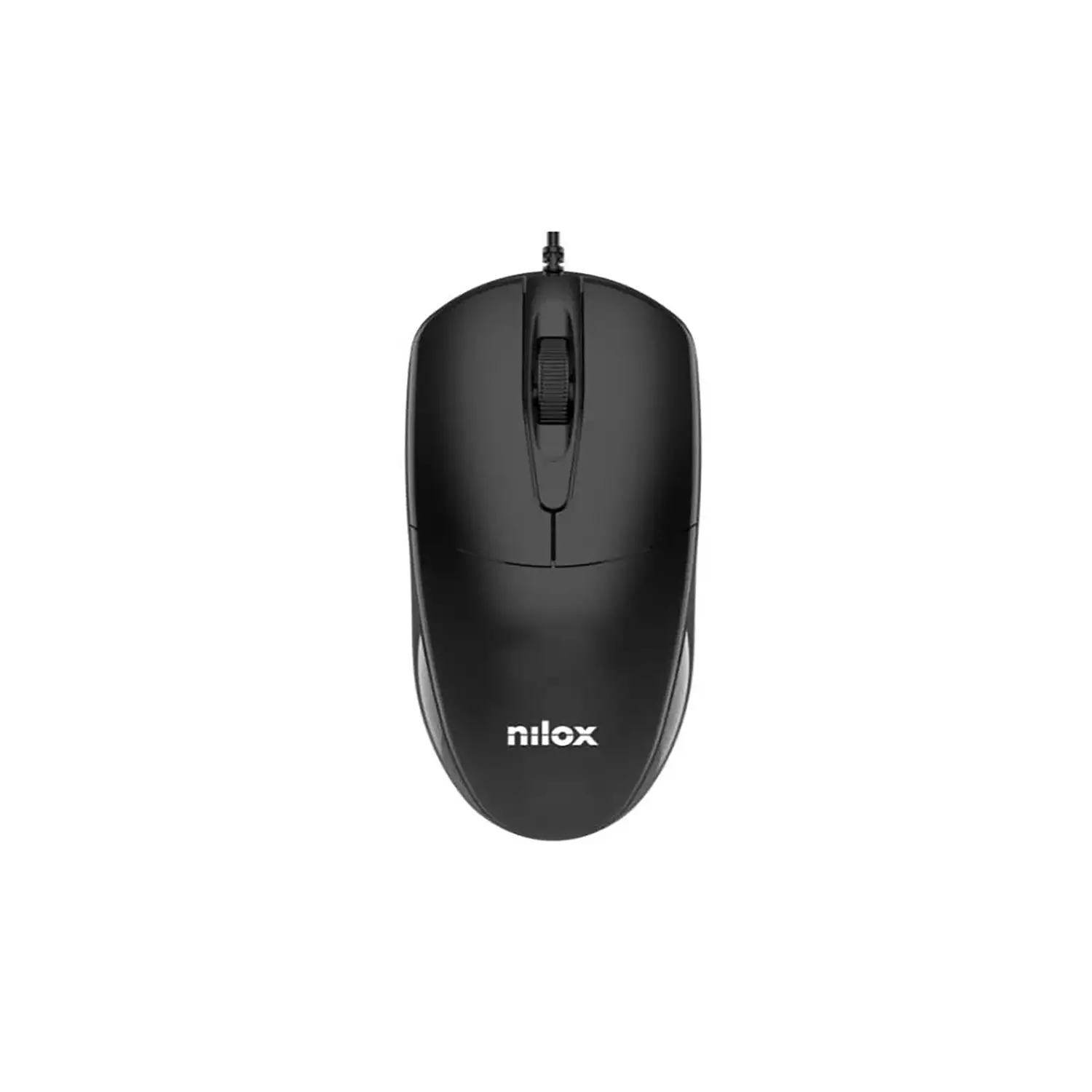 Mouse Ottico USB 1200 DPI – 3 Pulsanti con Cavo 1,5 m Nero - Accessori ufficio