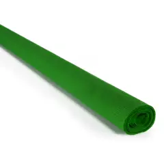 Carta Crespa Leggera Verde Brillante - Rotolo 50x250 cm