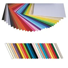 Cartoncino Colorato Premium Liscio-Ruvido - 70x100 cm - Rosso Ciliegia