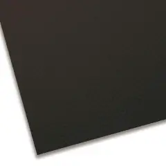 Cartoncino Colorato Premium Liscio-Ruvido - 70x100 cm - Nero