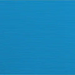 Cartoncino Ondulato Azzurro cm. 50x70
