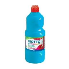 Tempera Pronta Extra Quality Giotto - Cyan - Flacone 500 ml