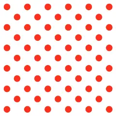 Cartoncino Pois Rosso/Bianco Carta 300 gr/mq cm 50x70