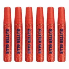 Porporina Color Glue Glitter Rosso • 12gr