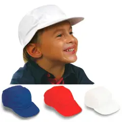 Cappellino con Visiera - Rosso – 100% Cotone
