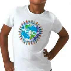 Maglia Bianca per Bambino 8-10 Anni – 100% Cotone Personalizzabile