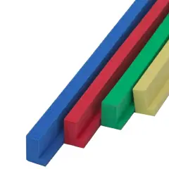 Paraspigoli per Finestre Ad L – Barra 200 cm - Rosso