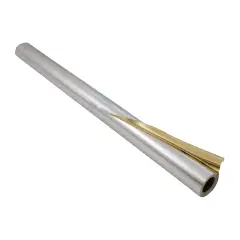 Carta Stagnola Metallizzata Argento - Rotolo 50x80 cm 100 gr/mq